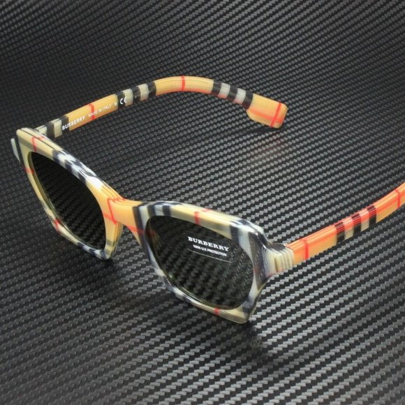 Burberry Vintage Checkered 49mm Sunglasses